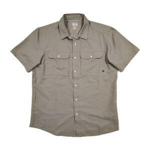Mountain Hardware Men's Canyon Vented Breathable Short Sleeve Shirt M Fishing